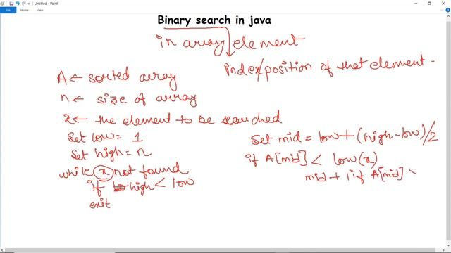 Java Program to Implement Binary Search Algorithm | What is binary Search in Java смотреть онлайн