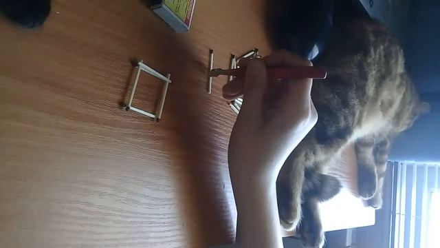 Как сделать колодец из спичек без клея смотреть онлайн