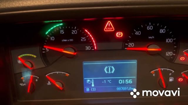 Как включить спираль накала Volvo FH13 смотреть онлайн