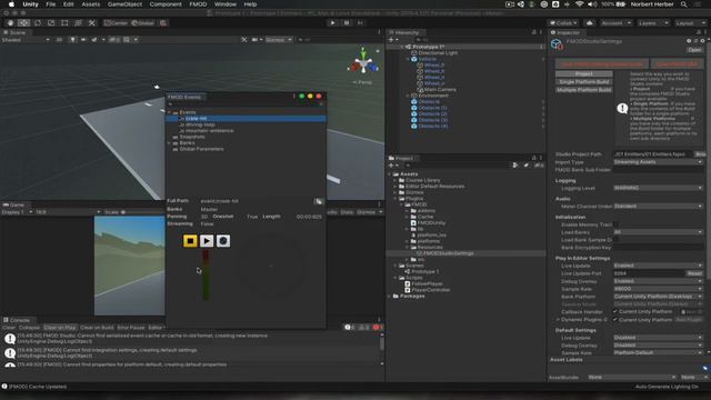 FMOD + Unity Integration (2.01.05) 2021 смотреть онлайн