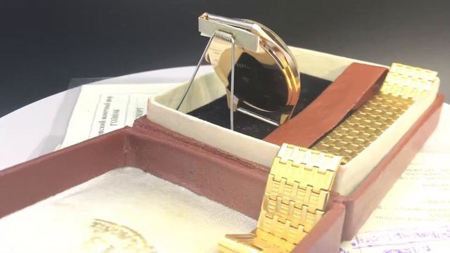 Золотые часы Полет №14 29 камней  Gold Watch USSR Poljot