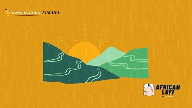 Chill Lofi Afrobeats Music _ African Lofi Yellow Mix (with Rain)