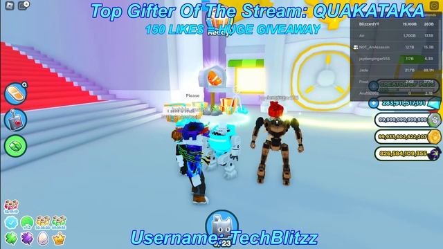 ? PET SIMULATOR X GIVEAWAY LIVE - MAILBOX GIVEAWAY?HUGE/GEMS/EXCLUSIVES/EVENTS смотреть онлайн