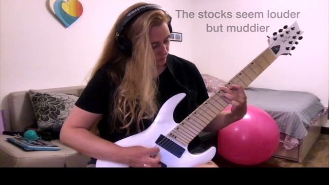 Replaced the stock pickups in my Harley Benton R-458MN Fanfret guitar with DiMarzio D'Activator 8's смотреть онлайн