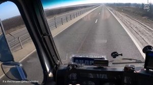 Как Маз 5440 RENAULT+ZF берёт подъёмы с 21,6 т