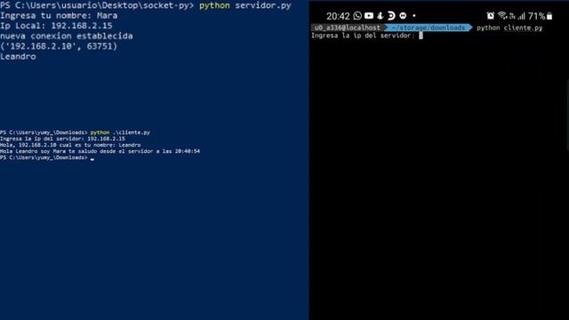 Practico de Socket - Python 3.10 смотреть онлайн