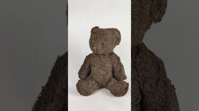 Реставрация винтажного серого мишки #shorts смотреть онлайн