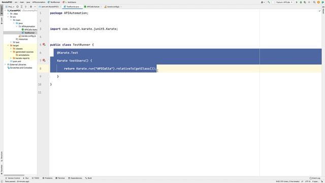 Karate API Automation Framework Setup Java 16 IntelliJ Idea Test Automation best frameworks videos смотреть онлайн