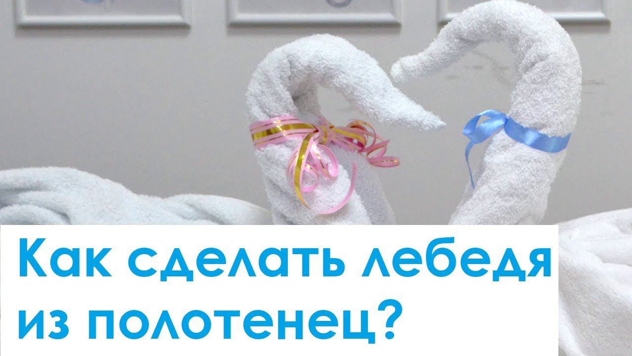 Как сделать Лебедя из махровых полотенец для гостиниц? смотреть онлайн