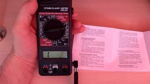 ТОКОВЫЕ КЛЕЩИ, МУЛЬТИМЕТР КРАТКИЙ ОБЗОР /  Digital Clamp Meter