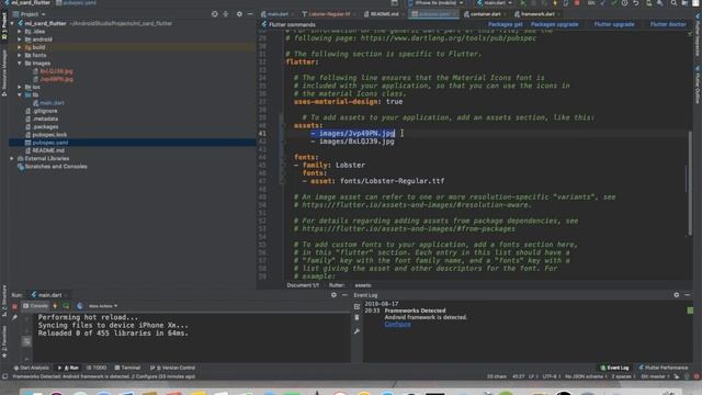 FLUTTER: (Adding a Background Image to an Existing Project) смотреть онлайн