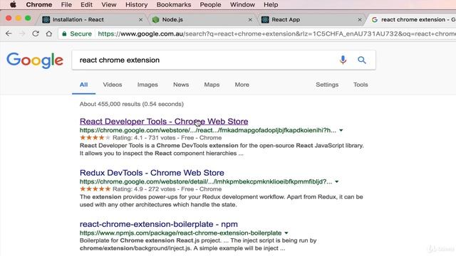 128 this Keyword console and React chrome extension смотреть онлайн