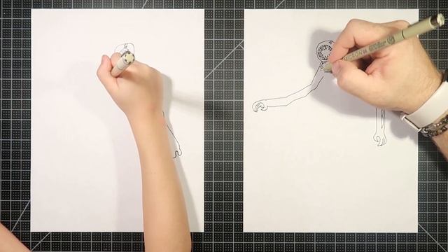 How to draw The Figure (doors) смотреть онлайн