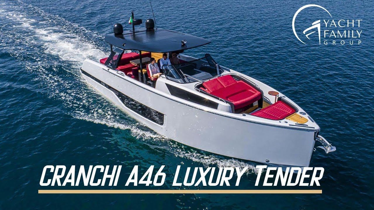 Полная свобода на борту CRANCHI A46 Luxury Tender смотреть онлайн