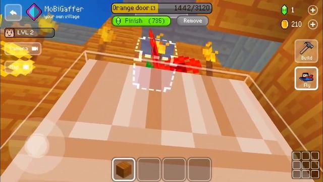 Block Craft 3D: Crafting Game #2834 | Orange Door ? House ? смотреть онлайн