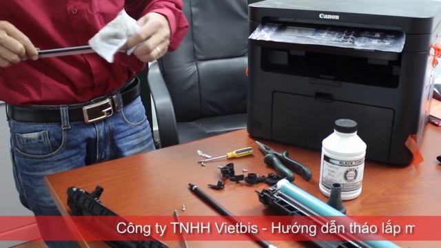 Video hướng dẫn đổ mực cartridge mực 337 bằng mực đổ 337 - Vietbis.vn смотреть онлайн