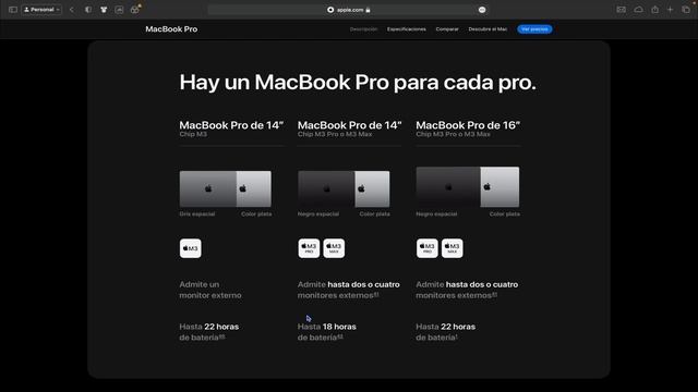 ? Nuevos Macbook Pro 14, 16 y iMac con M3, M3 Pro y M3 Max ?️ | 4K смотреть онлайн