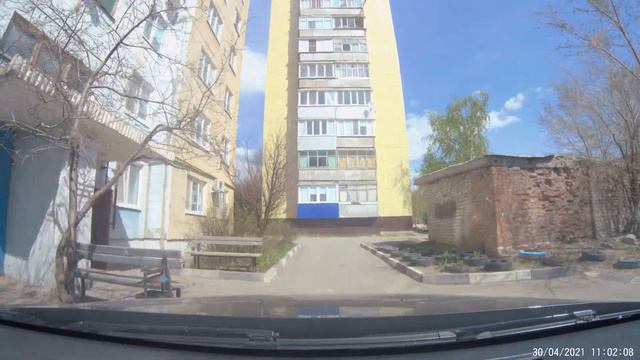 По улицам г. Вольск 30 апреля 2021 г.