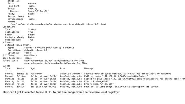 DevOps & SysAdmins: Minikube Failed to pull image http: server gave HTTP response to HTTPS client смотреть онлайн