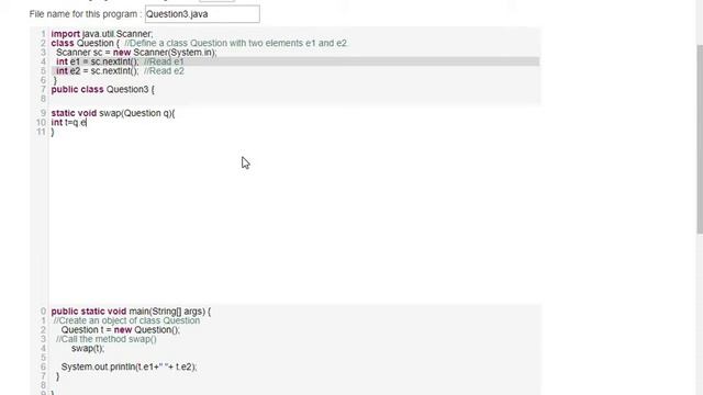 NPTEL || Programming in Java || Assignment-5 || Week-3 || 2020 смотреть онлайн