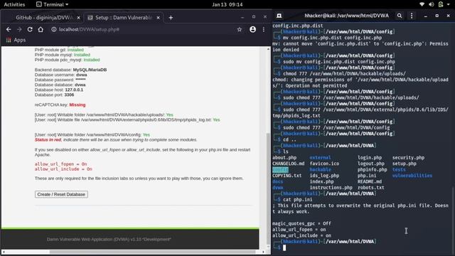 Installing DVWA | How to Install and Setup DVWA In Kali Linux (HINDI) | NO Errors | Ethical Hacking смотреть онлайн