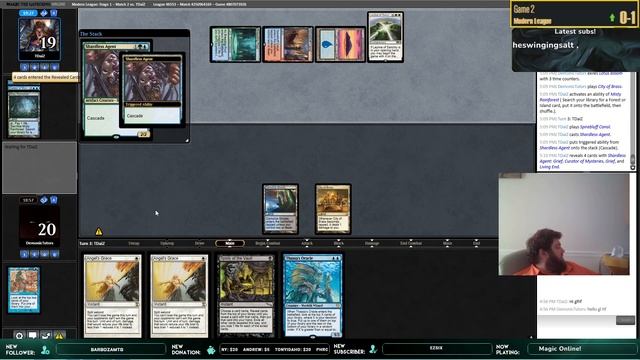 ALL IN on Crazy Combos | Ad Nauseam | SNC Modern | MTGO смотреть онлайн