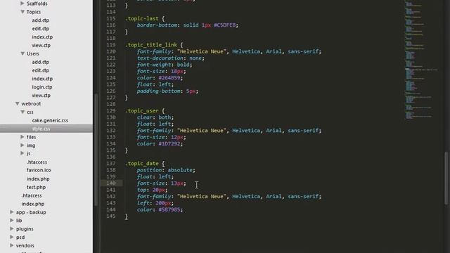 CakePHP Theming - Theme Integration 11 - Working on Date and Time смотреть онлайн