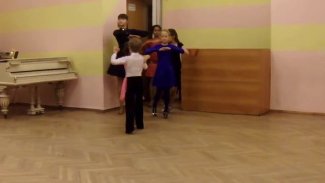 Медленный фокстрот, открытый урок 30.01.12 смотреть онлайн