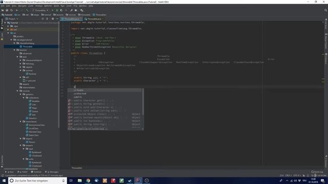 JAVA FOR NOVICES #19 ✪ Throwables смотреть онлайн