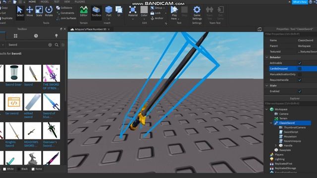How to make Unequipable Tool | Roblox Studio смотреть онлайн
