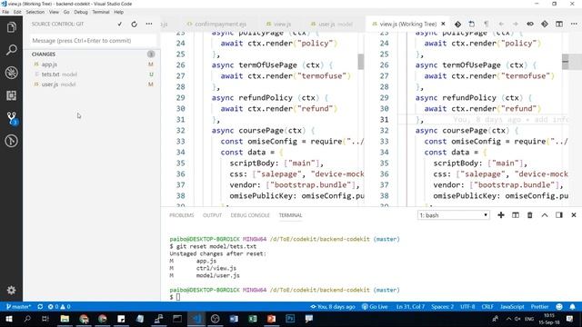Algorithm lesson4 Git Advance 4 9 แนะนำ Git Client VSCode смотреть онлайн
