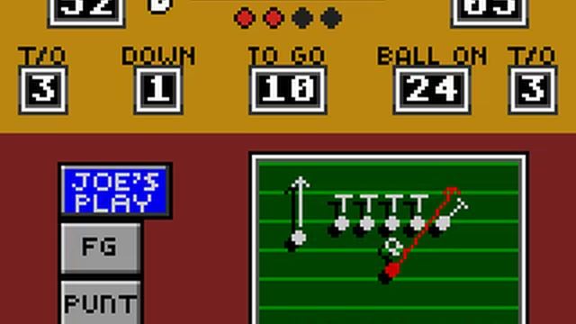 Joe Montana Football (Game Gear) полное прохождение смотреть онлайн
