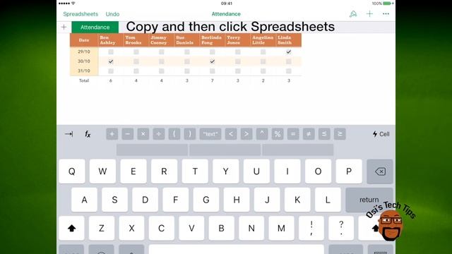 How to copy and paste formula using Numbers смотреть онлайн