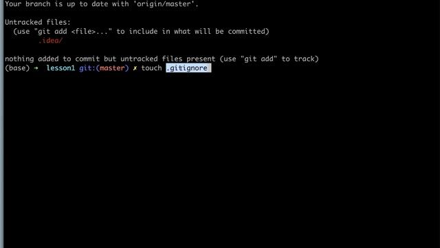 Cмотрим как работает .gitignore смотреть онлайн