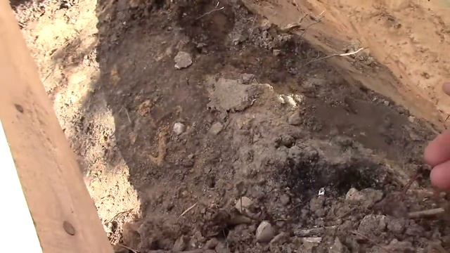 Копание каплевидной ямы для бассейна. Сборка каркаса под бассейн. 5 дней в 12 минутах видео! смотреть онлайн