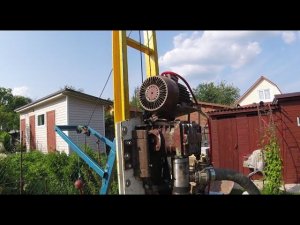 Скважина с 90-й обсадной. Полная версия. Well with the 90th casing. Full version.