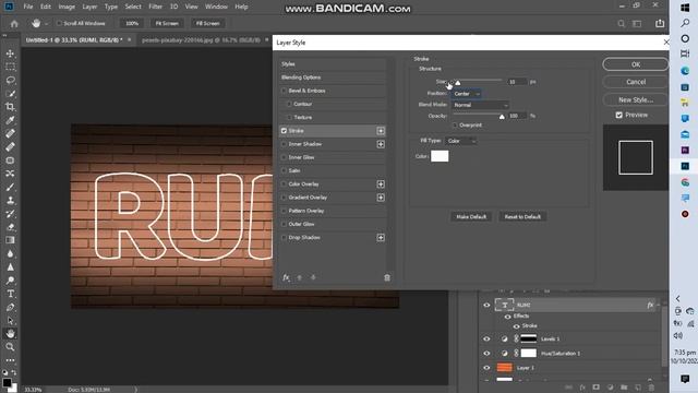 Neon Effect Photoshop 2022 |  Photoshop Tutorial 2022