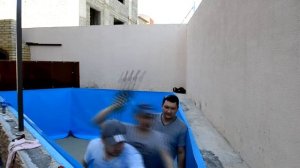 Бассейн своими руками. Третья часть. Сварка пленки ПВХ.