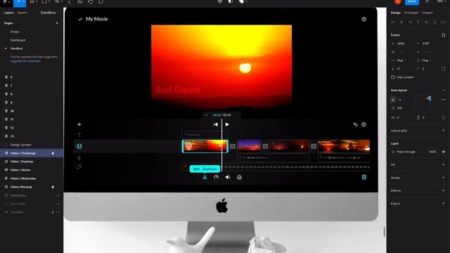 Video editing desktop app redesign challenge смотреть онлайн