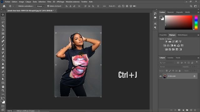 Comment dégradé une image dans Photoshop. [3 types de dégradé] смотреть онлайн