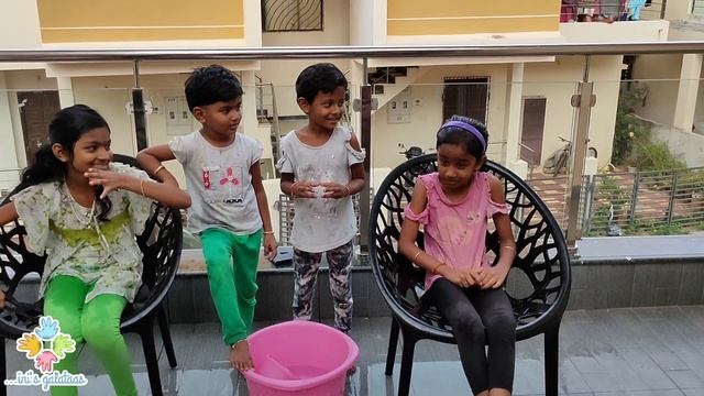 ini's sisters challenge | fun filled water activity | summer game | Outdoor game | ini's galataas смотреть онлайн