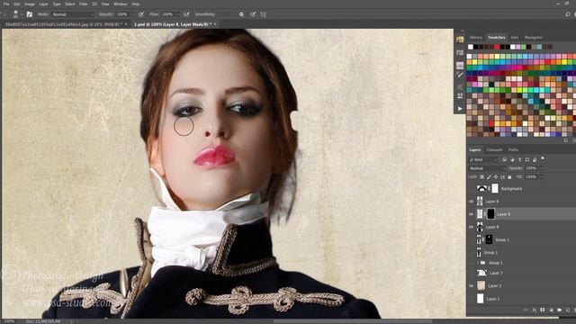 АРТ ПОРТРЕТ. ОСОБЕННОСТИ И ПРИНЦИПЫ ОБРАБОТКИ (1) смотреть онлайн