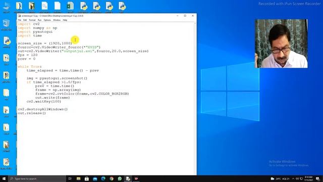 screen recorder program through pyautogui in python смотреть онлайн