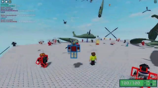 Item Asylum but with 100 players 4 - ROBLOX смотреть онлайн