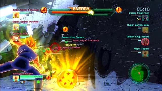 Dragon Ball Z Battle of Z Glitch 361 hits, Dragon Balls Stuck Behind Barrier смотреть онлайн