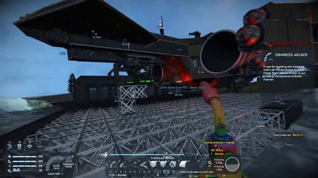 Space Engineers Ep 7 Stealing Ships смотреть онлайн