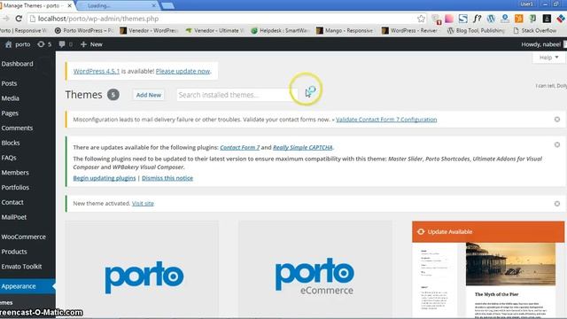 Activating Porto Theme 2016 смотреть онлайн
