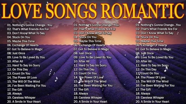 Best Romantic Love Songs 2023 - Love Songs 80s 90s Playlist English - Old Love Songs 80's 90's