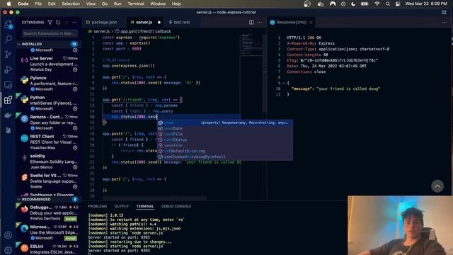 Node.js, Express & RESTful API Essentials | Backend Mastery смотреть онлайн