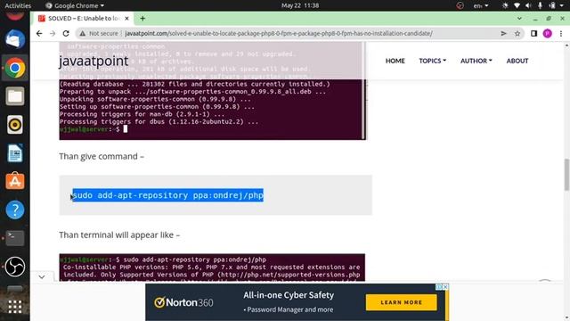 SOLVED - E: Unable to locate package php8.0-fpm & E: Package ‘php8.0-fpm’ has no installation candi смотреть онлайн
